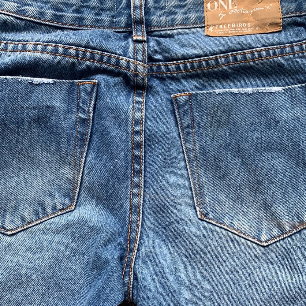 One Teaspoon Ripped Jeans - Picture 7 of 8